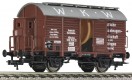 545501 Fleischmann Box car with integrated tanks for wine transport with brakemans cabin